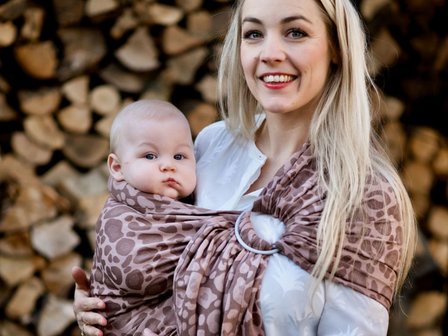 Ring sling - Panther Ros&eacute; Sand