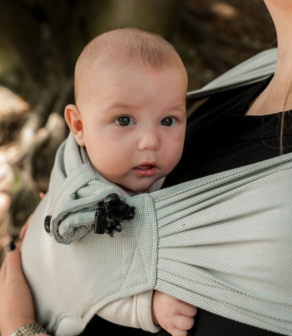 Carrier Wrap &amp; Go Baby - Ocean Green