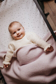 Toddler blanket Wool - lilac