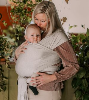 Baby Sling Ecru m&ecirc;lee