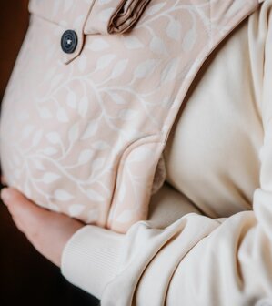 Click &amp; Go Baby carrier - floral - peach