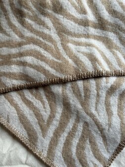 Woolen blanket XXL - Zebra