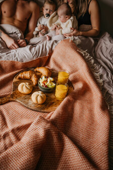 Woolen blanket XXL - Terracotta