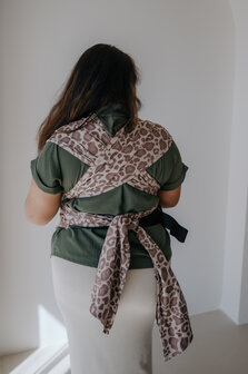 Carrier Wrap &amp; Go + Baby - Panther brown