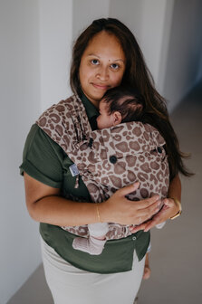 Carrier Wrap &amp; Go + Baby - Panther brown