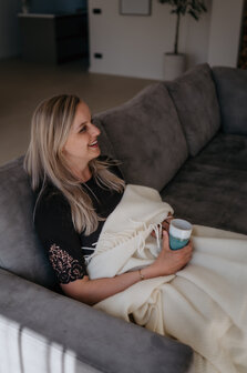 Woolen blanket XXL - Natural