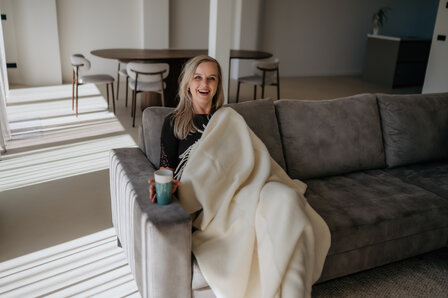 Woolen blanket XXL - Natural