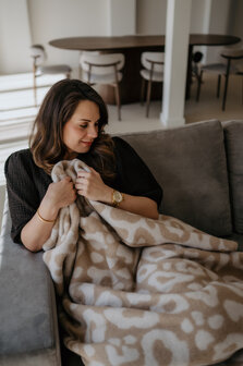 Woolen blanket XXL - Panther 