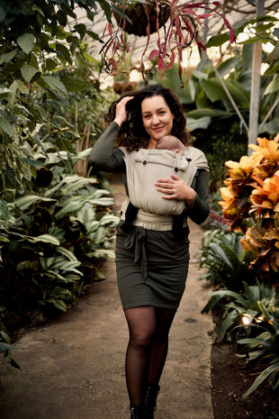 Carrier Wrap & Go + Baby - Olive