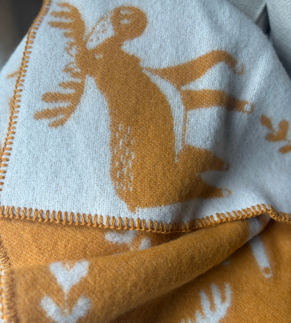 Toddler blanket Wool - Moose