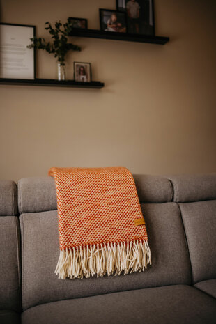 Woolen blanket XXL - Terracotta