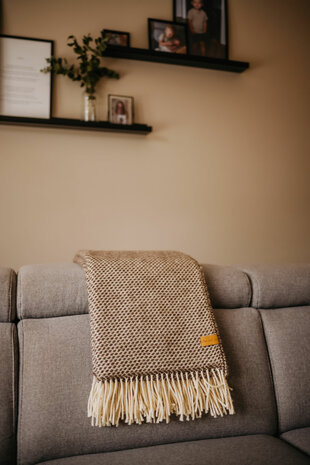 Woolen blanket XXL - Brown