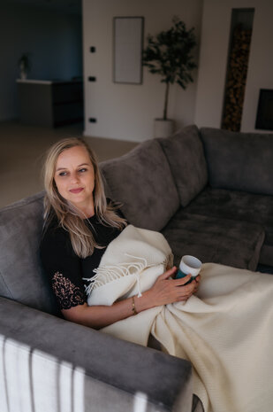 Woolen blanket XXL - Natural