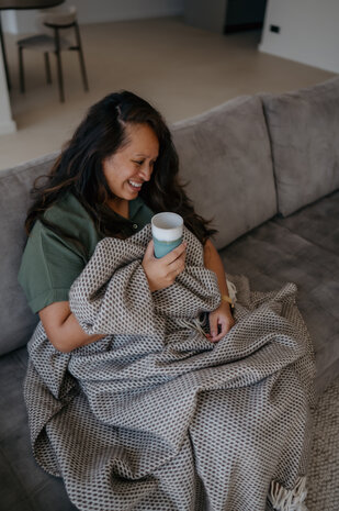 Woolen blanket XXL - Brown