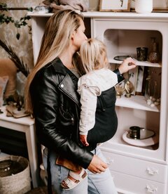 Click & Go Toddler carrier - Pure Black