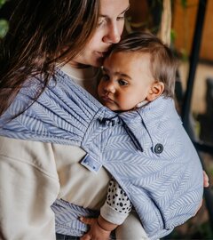 Wrap & go baby - palm - lilac