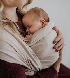 Woven sling - Cafe au lait