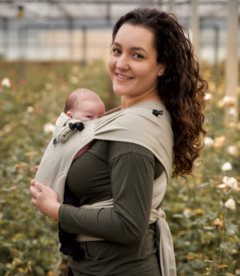Carrier Wrap & Go + Baby - Olive