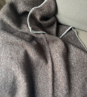 Baby blanket Wool - Choco