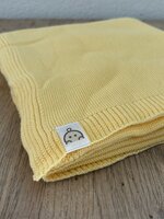 Baby blanket Cotton - Yellow - 80x100 cm