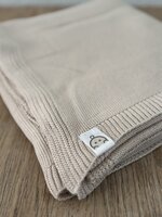 Baby blanket Cotton - Cream - 80x100 cm