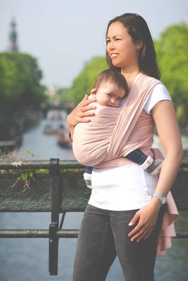 Baby sling Peach