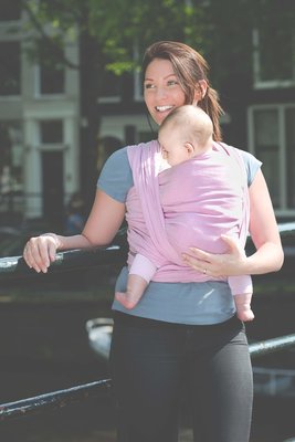 Baby sling Pink