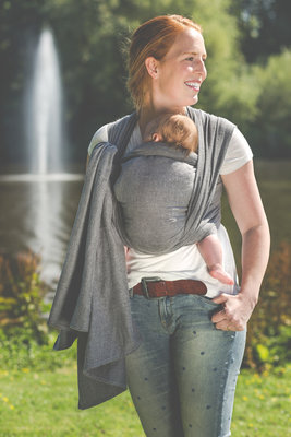 Baby sling Black/Antracite