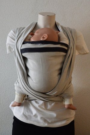 Baby Sling Dark Grey/Light Grey Double