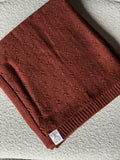 Terra - Merino wool crib and swaddle blanket 80x100 cm - Pure Baby Love
