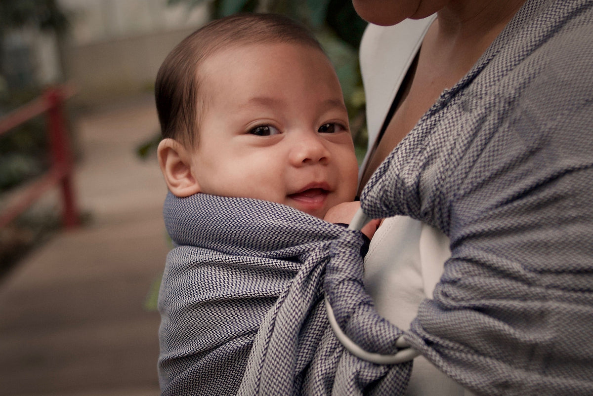Navy - ring sling