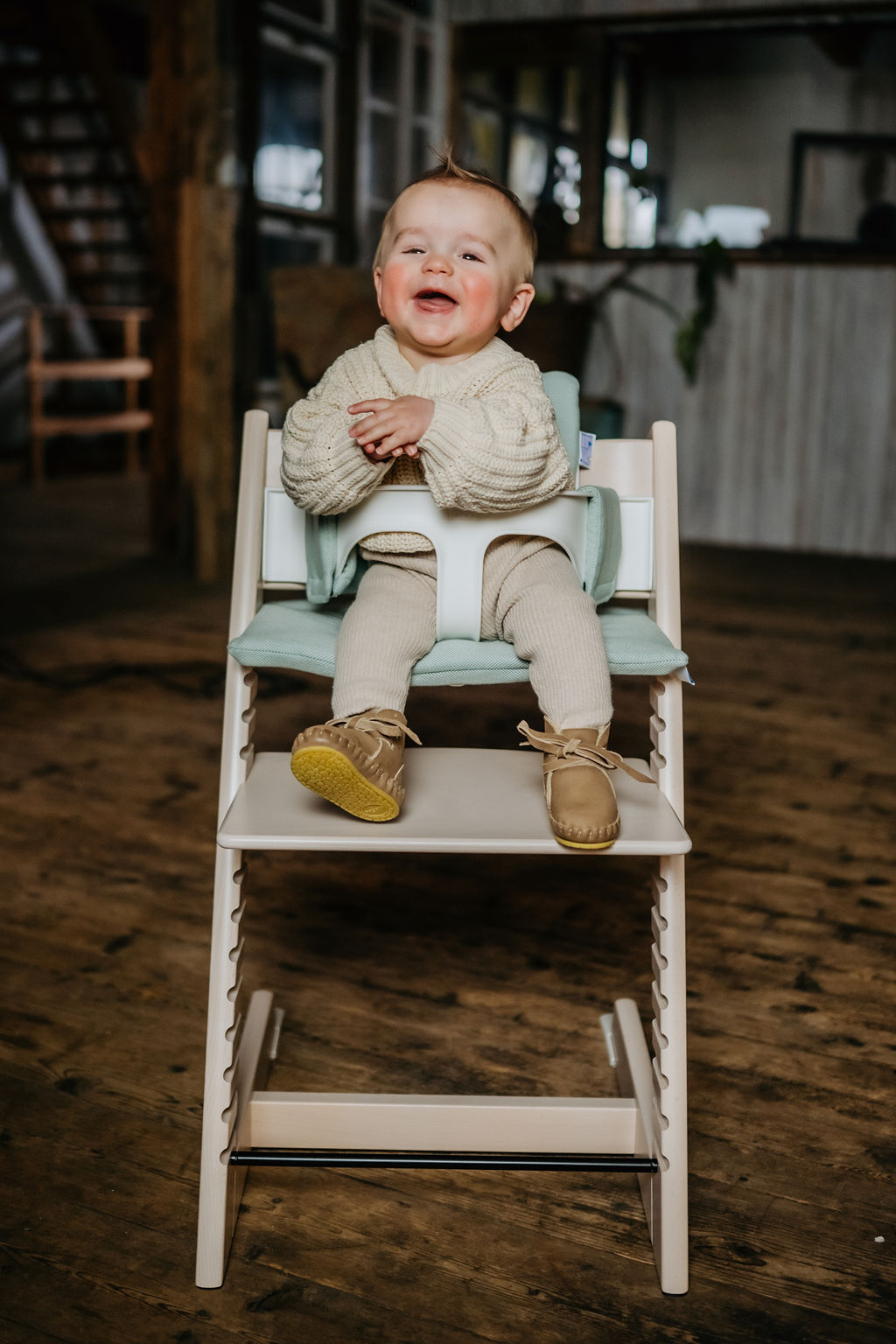 Light blue - Cushion for Tripp Trapp high chair